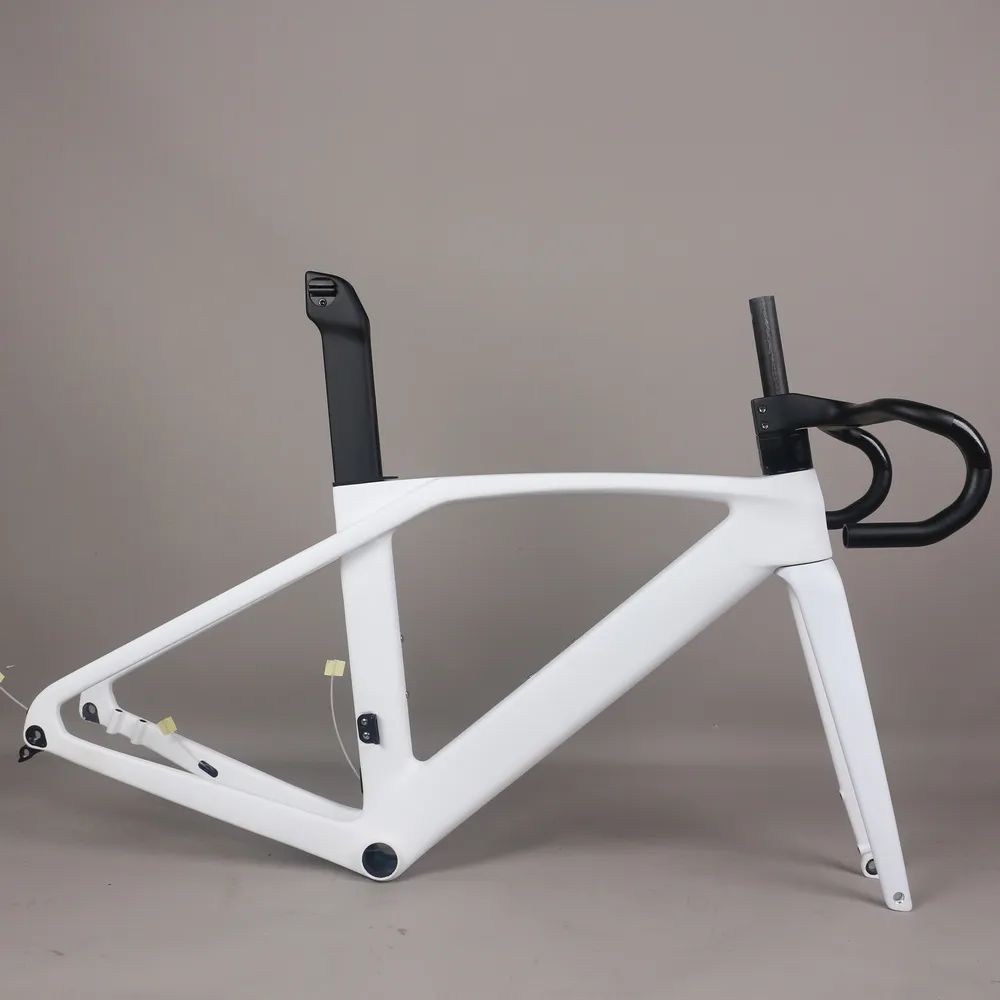 에어로 디스크 도로 자전거 프레임 TT-X34 Hight Modulus Toray T1000 탄소 섬유 커스텀 페인트 숨겨진 케이블 사용 가능한 크기 47-60cm