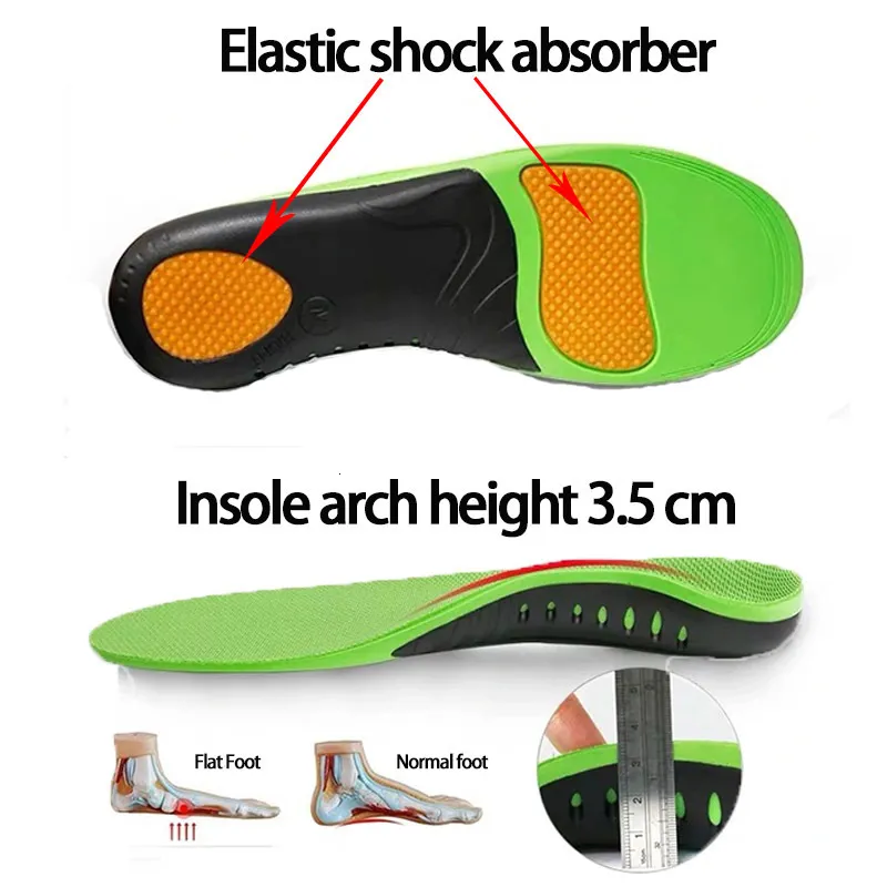 Shoe Parts Accessories flat feet orthopedic soles insoles Arch insole X/O leg orthopedic insoles Sneakers for the feet breathable shock absorption 230215