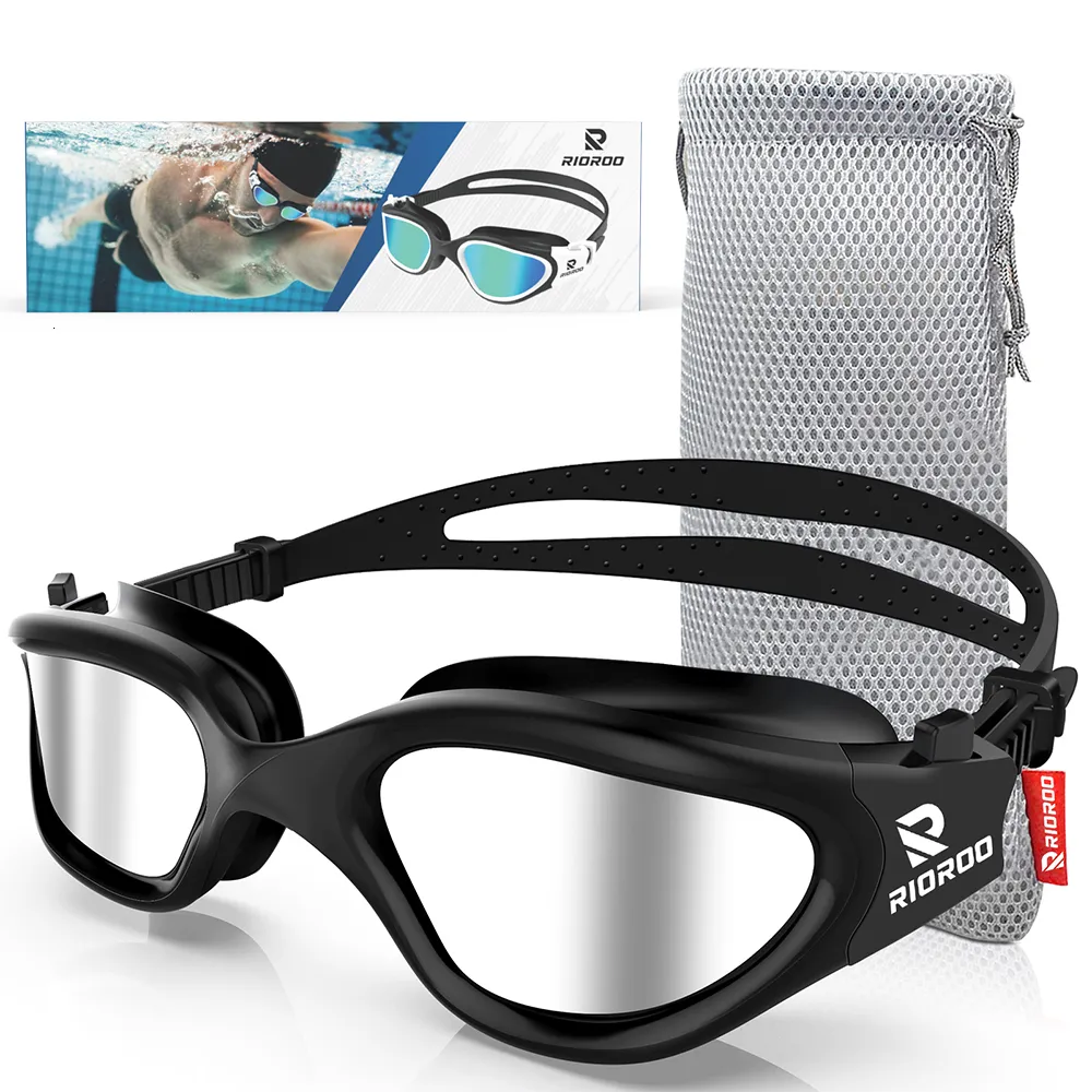 goggles Professionnel Anti-buée protection UV lentille adulte lunettes de natation étanche réglable Silicone lunettes de natation équipement de natation 230215