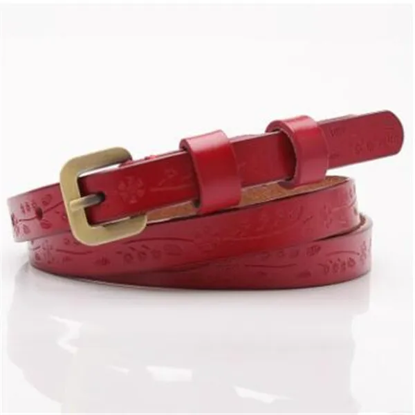 Ms hot style leather belt fine high-grade leather belt embossed decoration fashion dress belt manufacturers custom