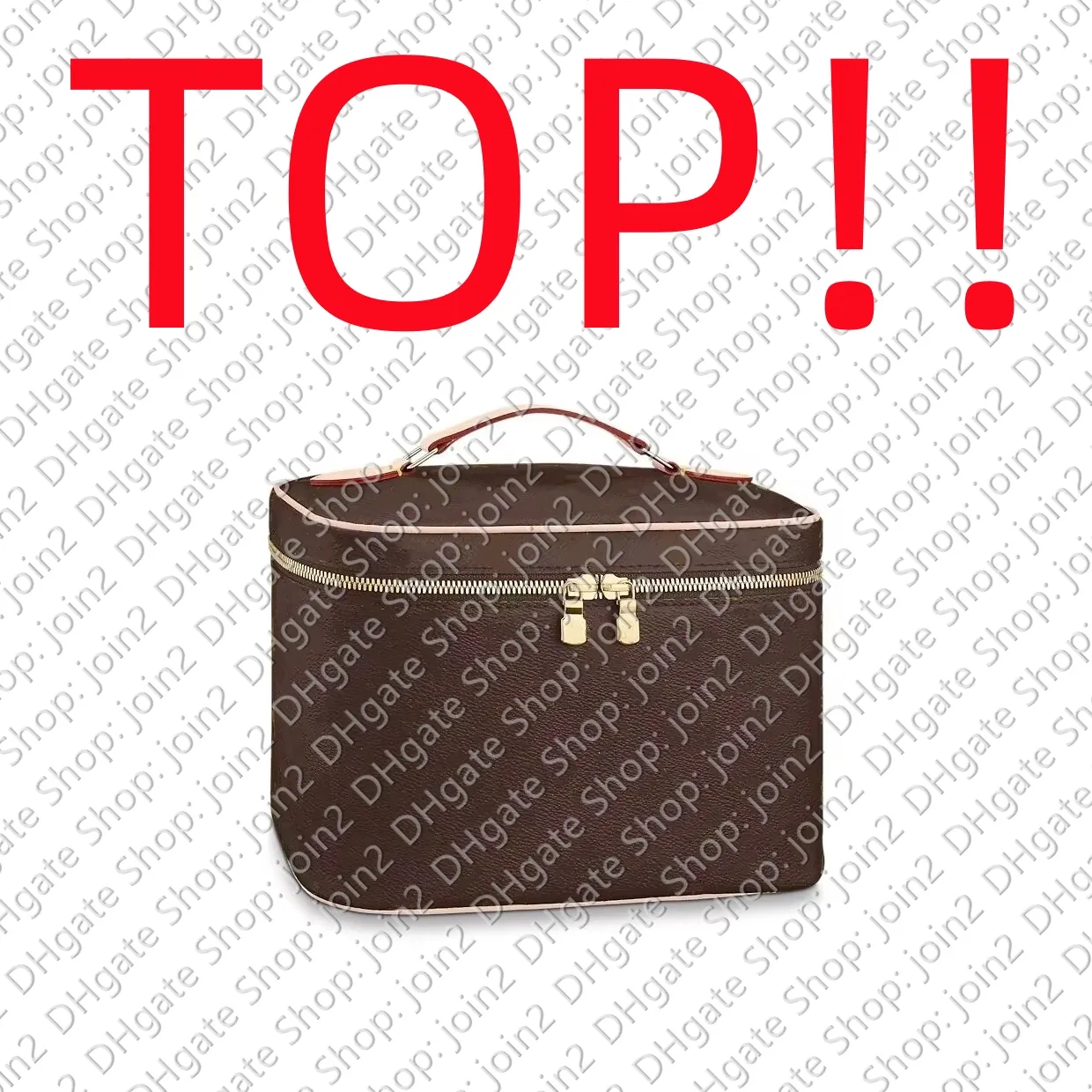 BOVENKANT.M42265 NICE BB MINI NANO Cosmetische tas Toilettasje Designer Handtas Portemonnee Tote Hobo M44495 M44936