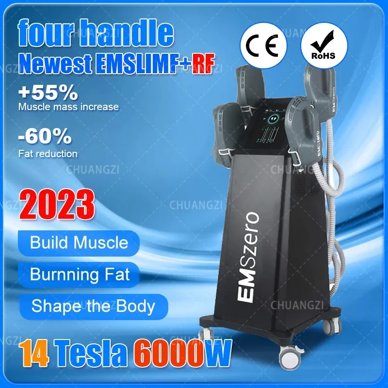 آخر تنحت جسم التخسيس جهاز تنحيف العضلات DLS-Emslim Nova Muscle Musculation HI-EMT ووسادة تحفيز الحوض اختياري