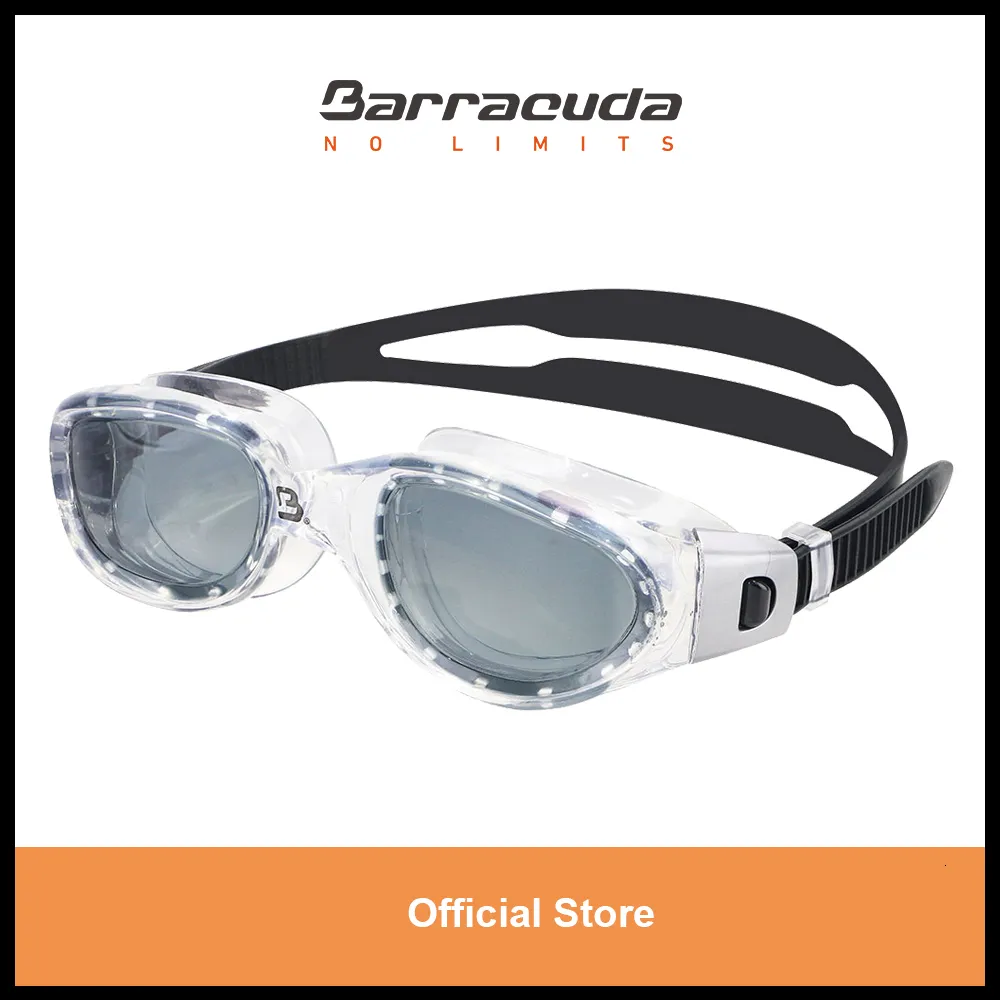 goggles Barracuda Swimming Goggles Oversize Frame Triathlon Open Water Anti-Fog UV Protection For Adults Men Women 13520 Eyewear 230215