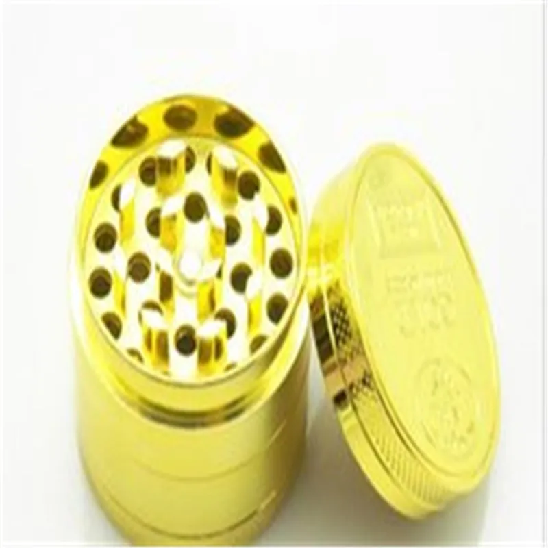 4 Schichten Gold-Zink-Legierung Rauchmühle Durchmesser 40 mm 50 mm 55 m 63 mm 75 mm Rauchbrecher