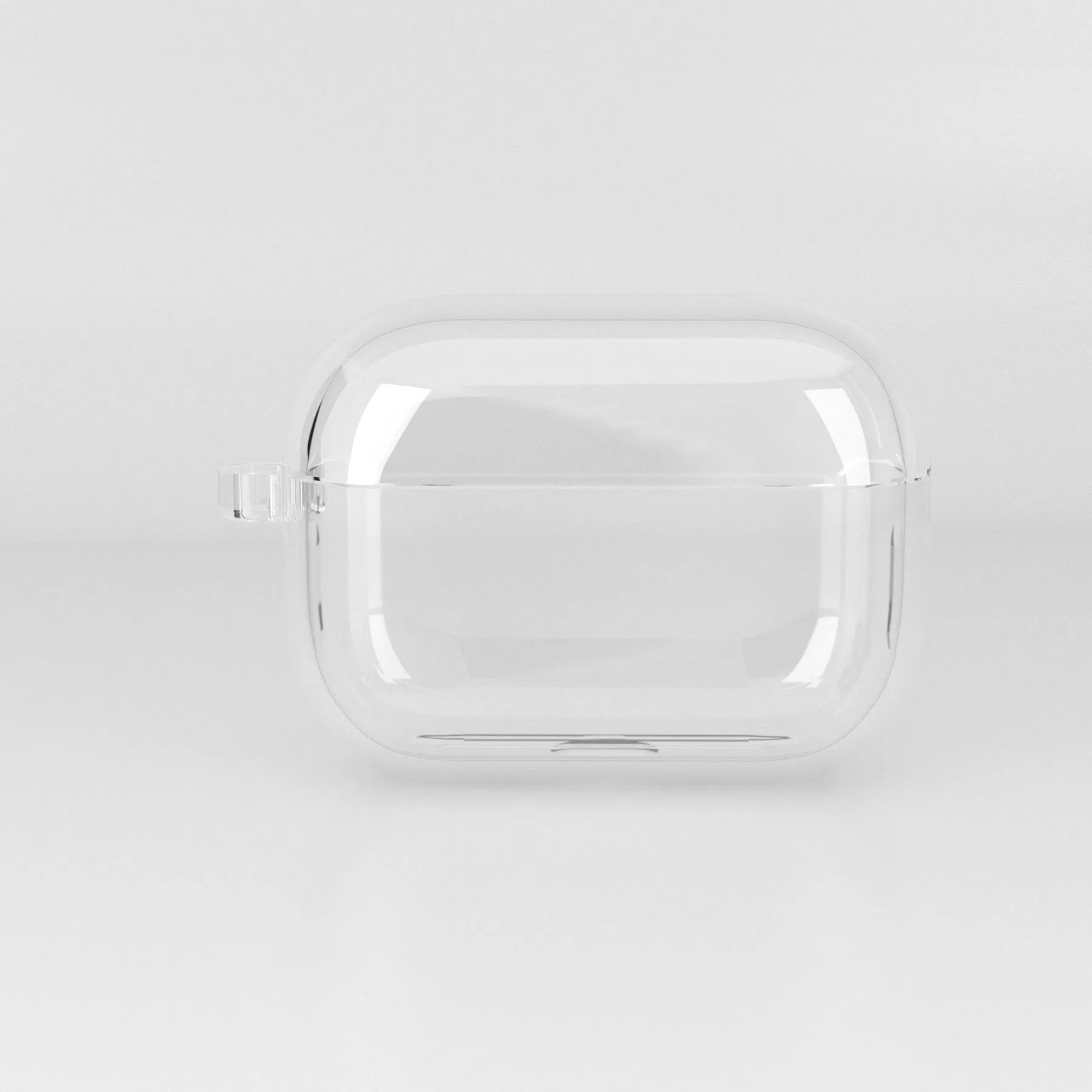 Kopfhörerzubehör für AirPods Pro Air Pods 3 Solid transparent TPU NETTE SCHEIBUNG EARPHELE Abdeckung Apfel