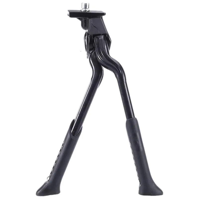 Bisiklet grupları Çift Kickstand Center Mount Bisiklet Stand Katlanabilir Ağır Dereciyle Çift Kolay - 230214