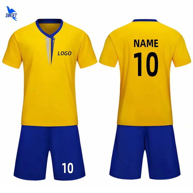 Camisetas ao ar livre Personalize 20-21 Adulto Crianças Futebol Jerseys Define Manga Curta Camisa de Futebol Kits Kits Treinamento de Equipe Jogando Uniformes Sportswear 230215