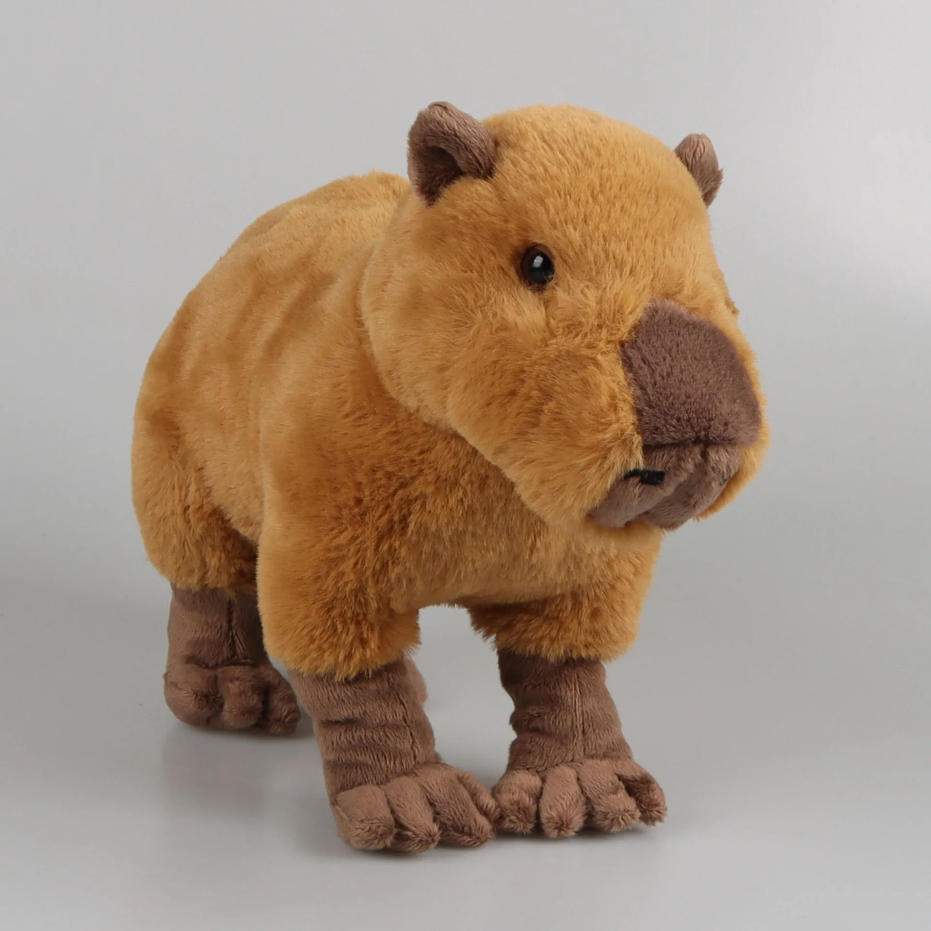30x20cm Simulation Capybara Plüschtier Kawaii Capybara Gefüllte Puppe  Weiche Capybara Tierpuppe Für Kinder Mädchen Geburtstagsgeschenk Spielzeug  LA515 Von 8,75 €