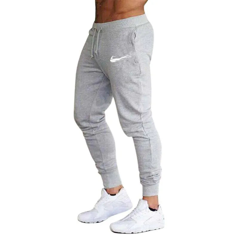 Herrkläder jogger basket byxor män fitness bodybuilding gym för löpare man träning svart tröjor designer byxor avslappnad li