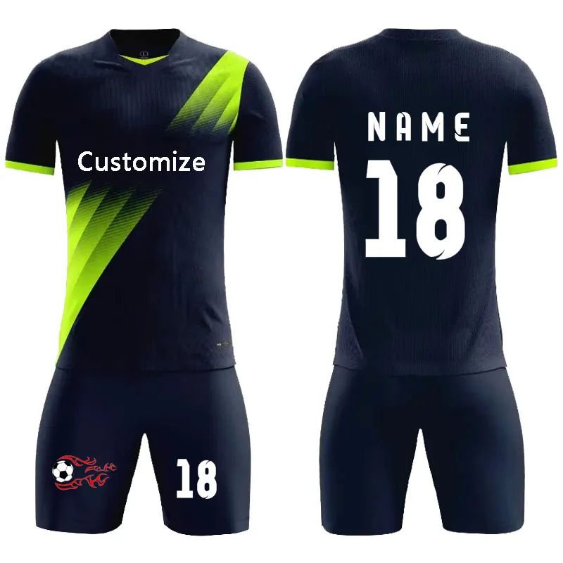 T-shirts d'extérieur Ensemble de maillots de football pour enfants Uniformes Hommes Femmes Survetement Uniformes de football Adultes Enfants Football Survêtement Jersey Costume d'entraînement 230215