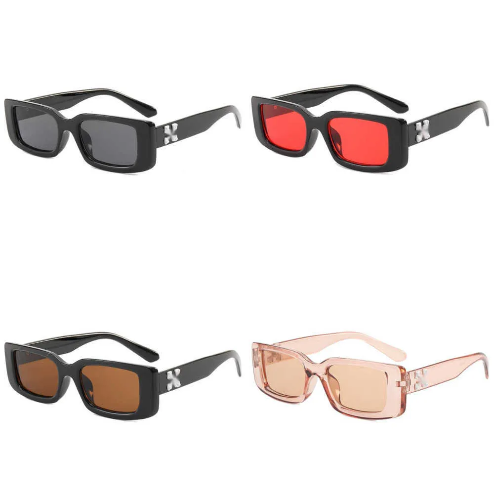 【送料&関税込】Off-White Eyewear Style 81 Glasses - Unisex Fashion OFF W Designer Rectangle Sunglasses Mens With White