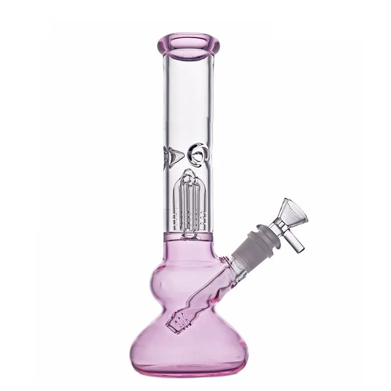 Mobius Matrix Bong In Bicchiere Di Vetro 8 Bracci Albero Percolatore A