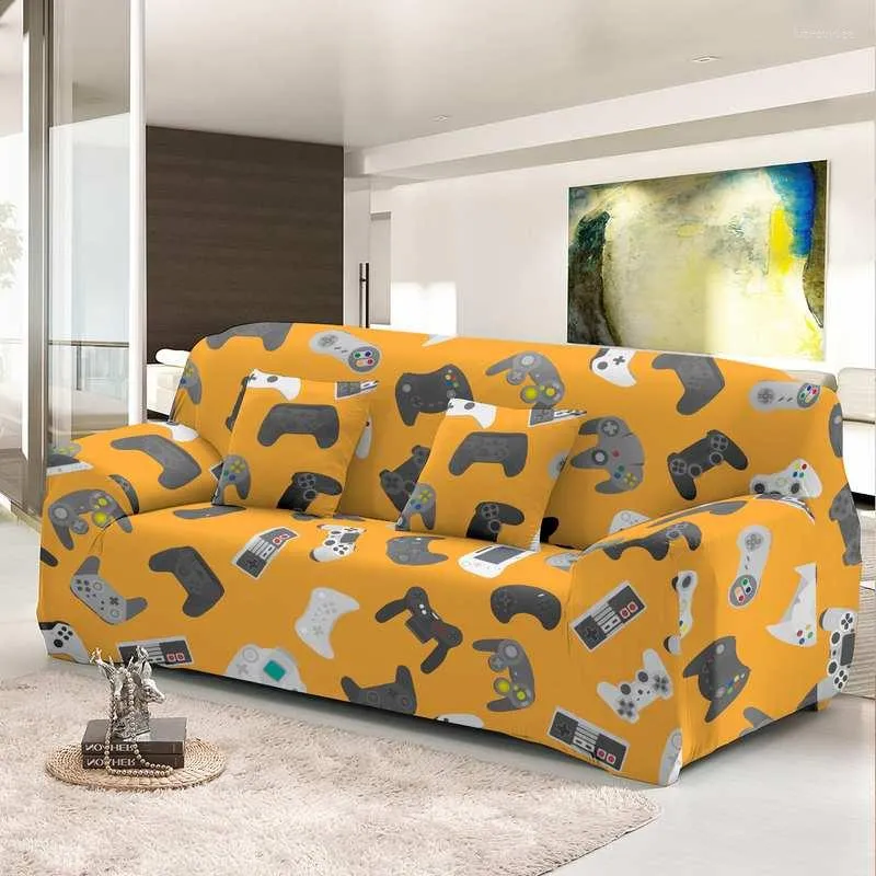 كرسي أغطية 1-4 ناشدات الأريكة أريكة الأريكة الأريكة slipcover wrap الضيقة مقاومة الشاملة للز على غرفة المعيشة فوتا