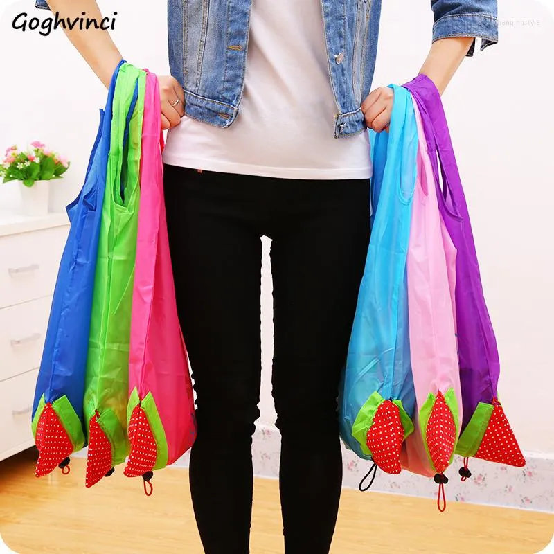 Alışveriş çantaları yıkanabilir yeniden kullanılabilir bakkal geri dönüştürülebilir ağır hizmet tipi naylon patchwork moda açık portatif katlanabilir tote çanta 1pc