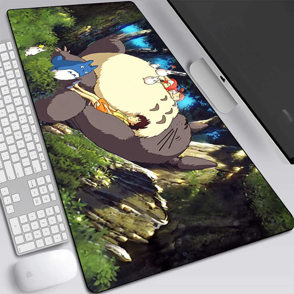 Studio Ghibliリストレスト付きラージゲーミングマウスパッド を