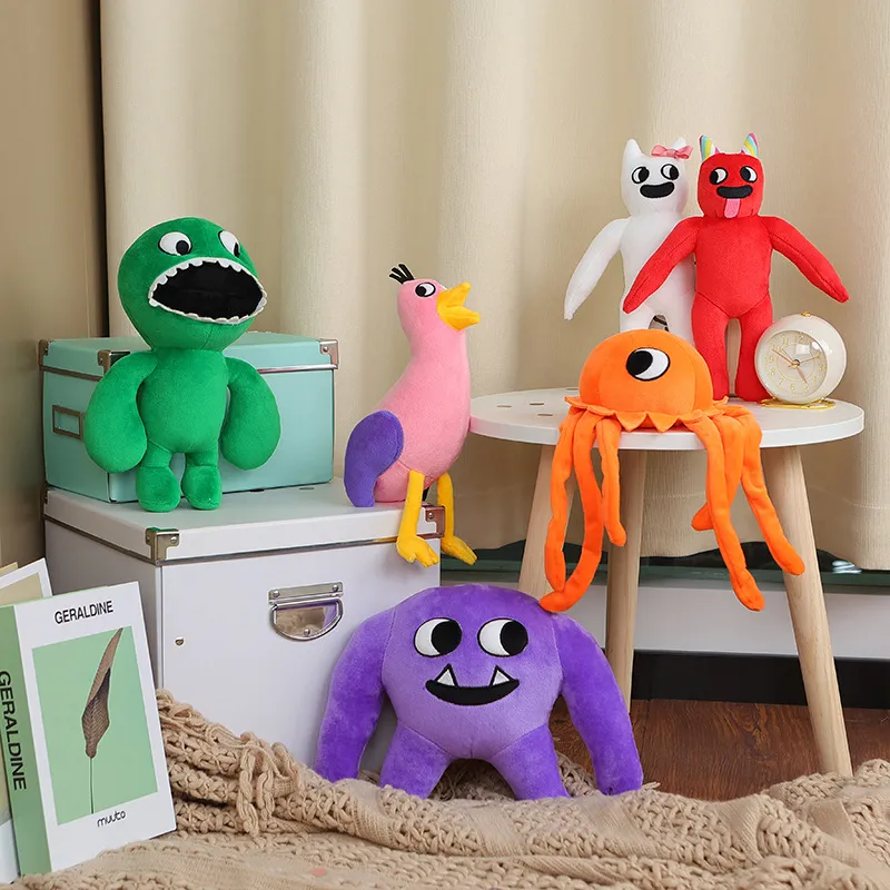 Game Rainbow Friends Baby Plush Toys Cute Monster Soft Stuffed