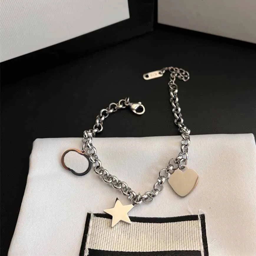 Bracelet d'amour porte-bonheur classique de créateur de charme, plaqué or 18 carats, pour femmes et filles, bijoux de fiançailles pour la saint-valentin, cadeau