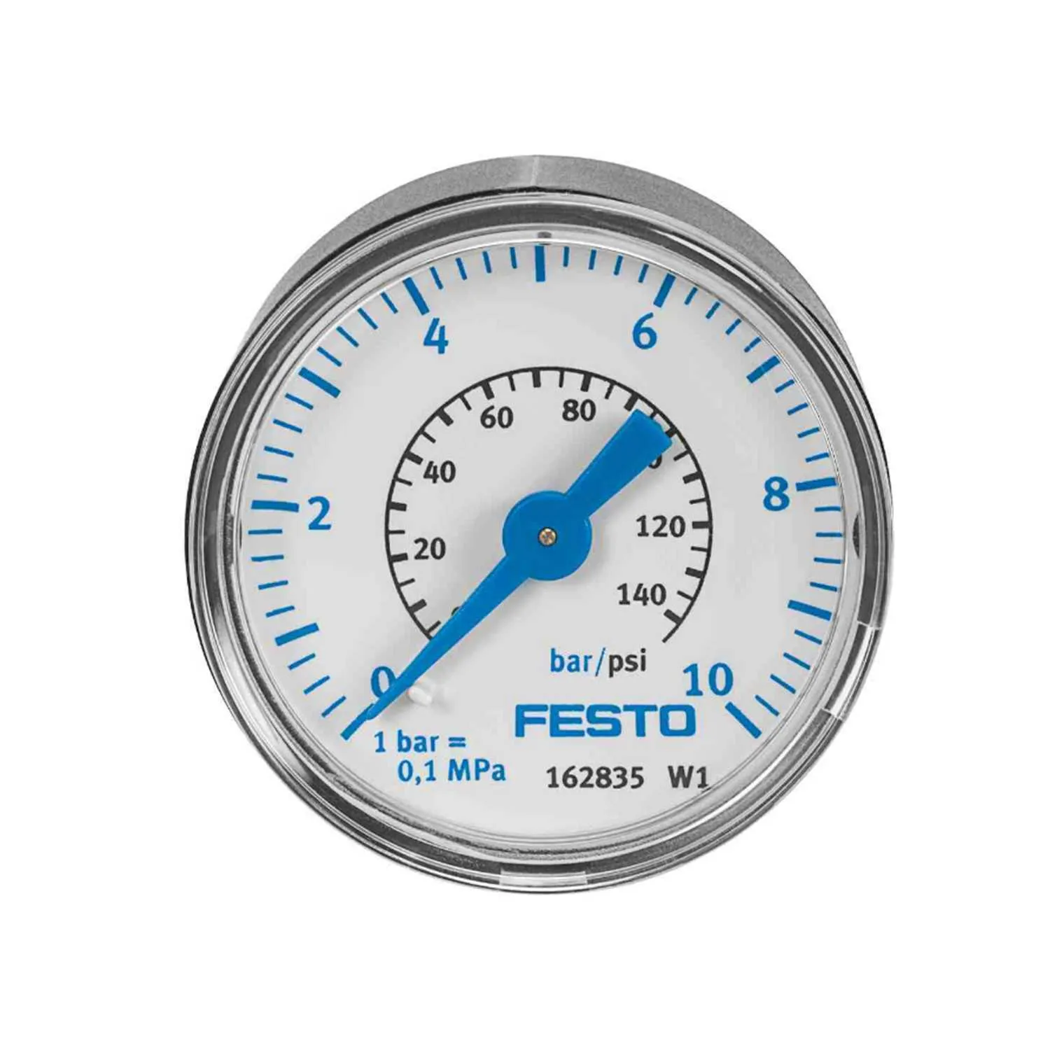 Festo ma-40-10-1/8-en 162835 medidor de pressão novo