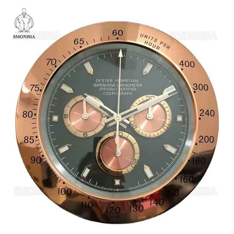 Luxury Wall Watch Clock Metal Art Large Metal Cheap Wall Clock GMT Wall clock H0922249C