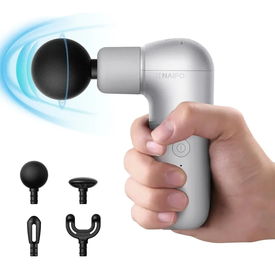 Latest Rechargeable Massage Gun with 5 Speed Modes Extra Light and Quiet and Easy to Carry Muscle massager