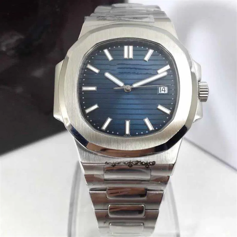 Mens Luxury Limited Edition Date 40mm Blue Dial Japan 9015 Men Date ETA 5711 Dive Crystal Dive Basel World Watches2792