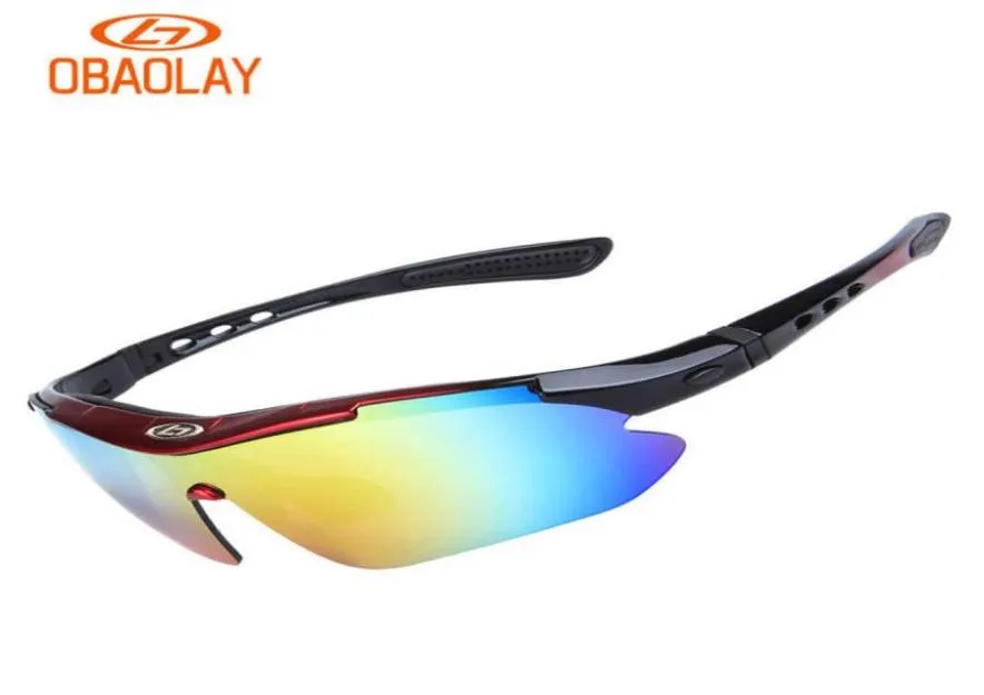 Наружные очки Obaolay Polarized UV400 Велоспортные солнцезащитные очки велосипедные велосипедные очки Goggle езда на открытом воздухе спортивные рыболовные бокалы 5 Len1150977