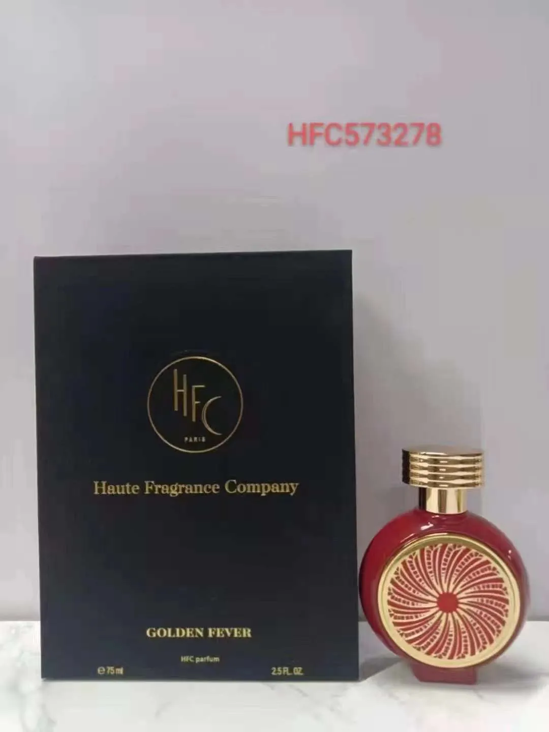 Haute koku şirketi hfc parfüm 75ml parti moon elmas gökyüzünde şık çiçek 2.5fl.oz uzun süreli koku paris kadın parfum kokular sprey