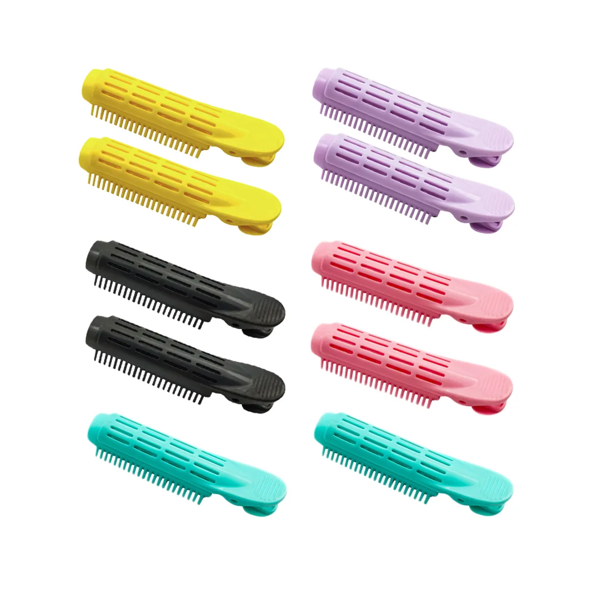 Hair Care Rollers Hair Roots Natural Fluffy Hair Clip Sleeping No Heat Plastic Hair Curler Twist Hair Styling Diy Tool