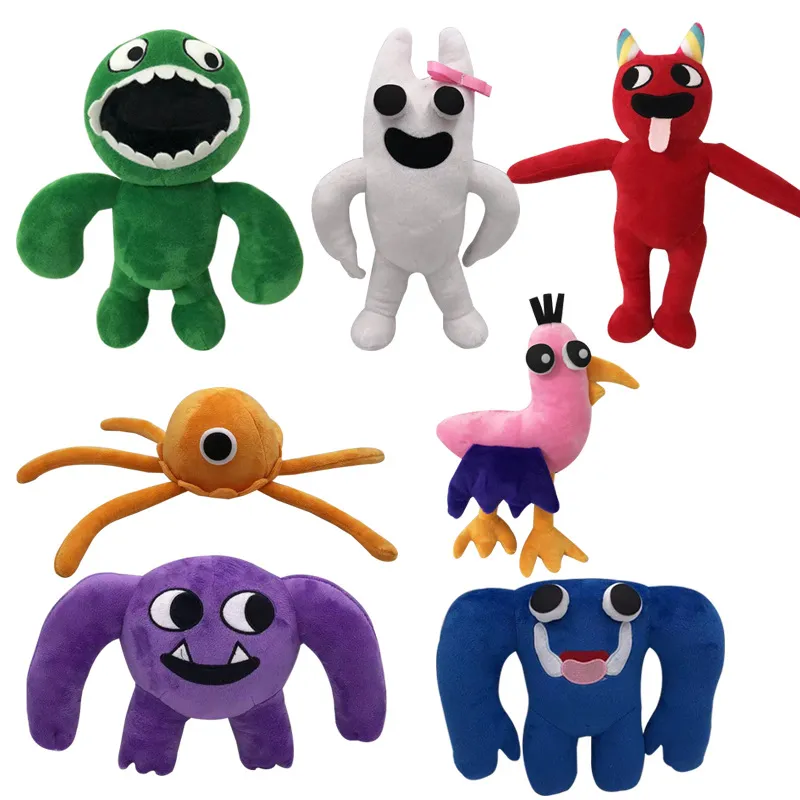 Kawaii Garten Of Banban Plush Toys Set Garden Of Banban Toys Birthday Gift  Stuffed Banban 2 Monster Doll Horror Game Soft Plush