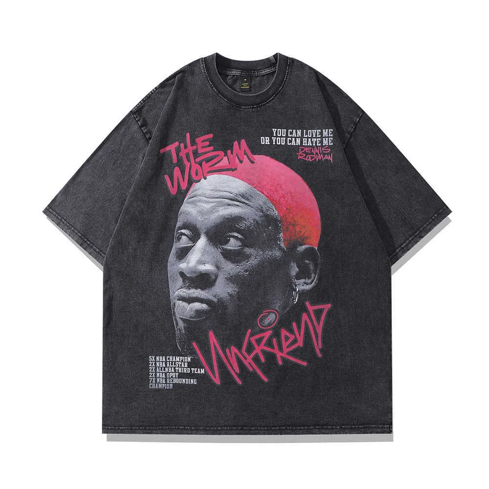 Rodman Jerseyden Esinlenen Tişört: Erkek Vintage Yi TL1,132.12