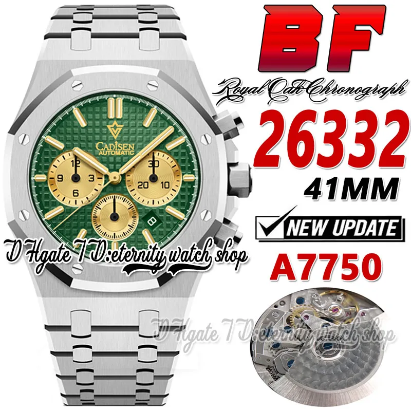 Ahorra a lo Grande en Compras al por Mayor de Relojes BPF Reloj Cronógrafo  De Flyback: Reloj Automático Para Hombres Con Dial Con Textura Verde,