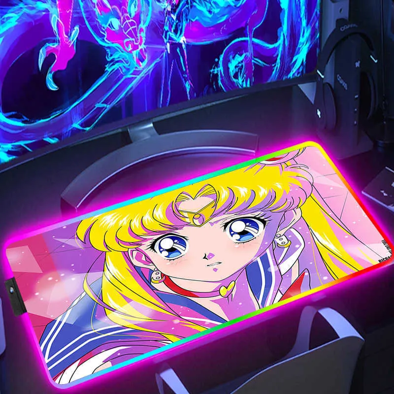 Anime Douma 3D Mouse Pads With Wrist Rest Gaming Mousepads Non Slip Mouse Pad 3D Mousepads 3D Ergonomic Mouse Pad