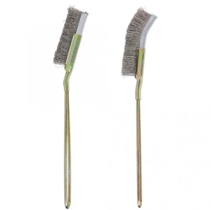 Steel Bonsai Applicator Brush Curved/Straight, Safe And Eco Friendly