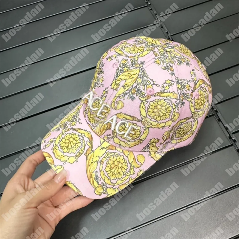 2023 Gorras de béisbol de moda Gorra de béisbol de diseñador para mujeres Hombres Carta de lujo Estampado de flores Sombreros para el sol Medusa Casual Casquette Outdoor Sp197f