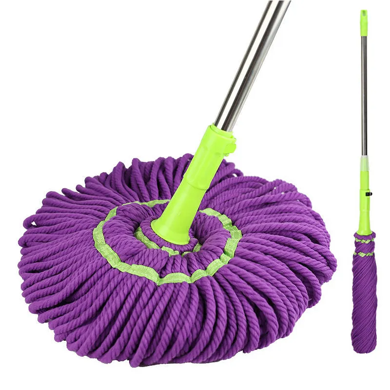 Mops gemakkelijk zelf wringing twist dweil MicroFiber Squeeze dweil vervangende dweil Droog natte dweil voor hardhouttegelvloer reiniging 230216