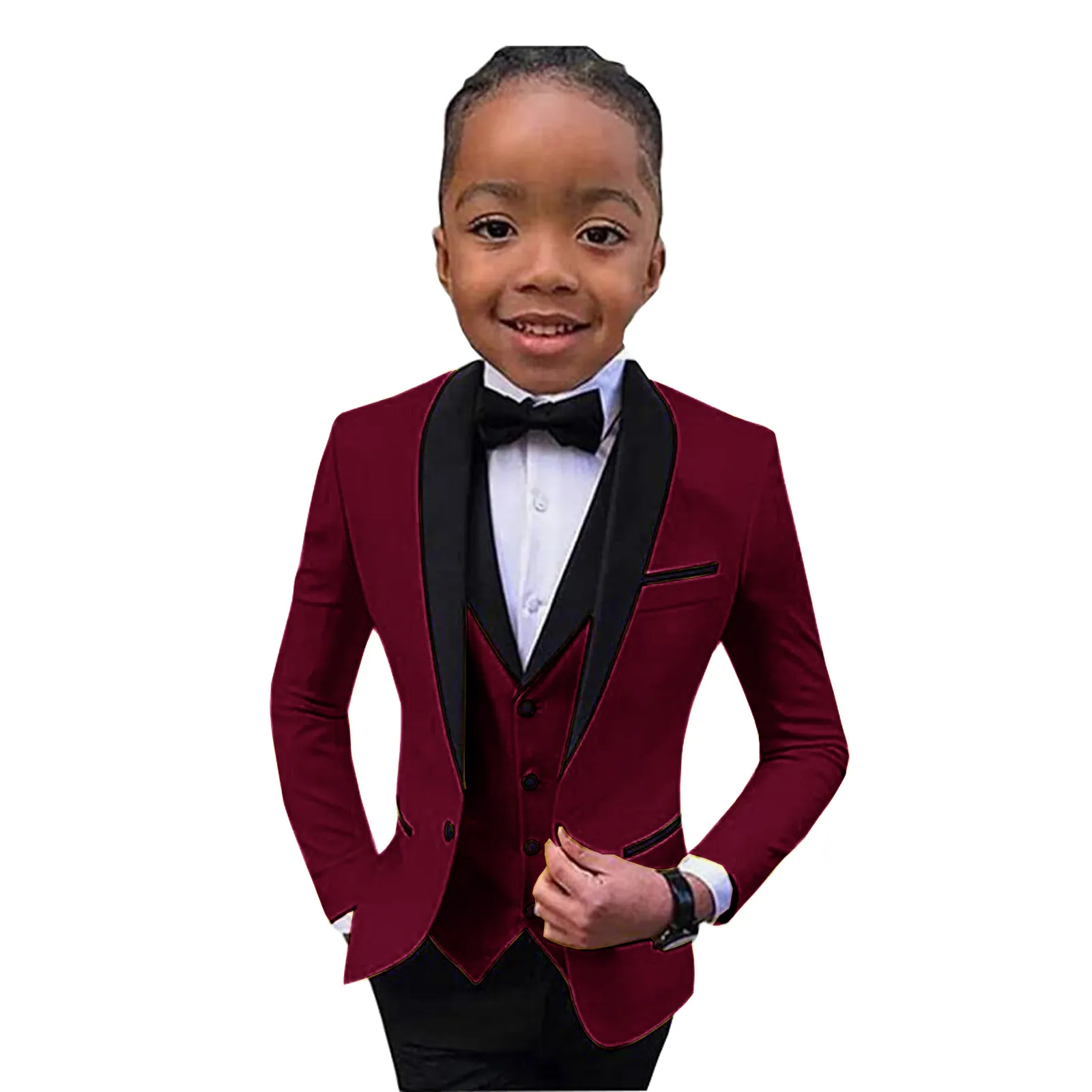 Burgundy wedding vest best sale