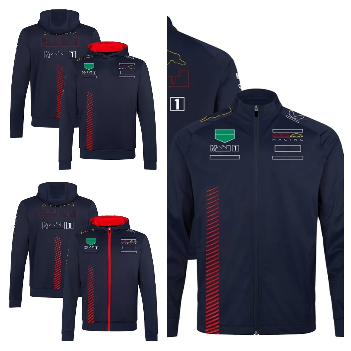2023 F1 Teamkläder Ny säsongsförare KLÄDER F1 Series Racing Hoodie Men's Custom Coat