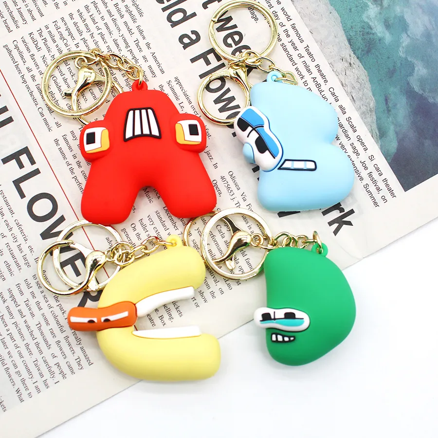 Alphabet Lore Keychain Toys - Alphabet Lore Pendant - Funny Keychain -  LETTER P