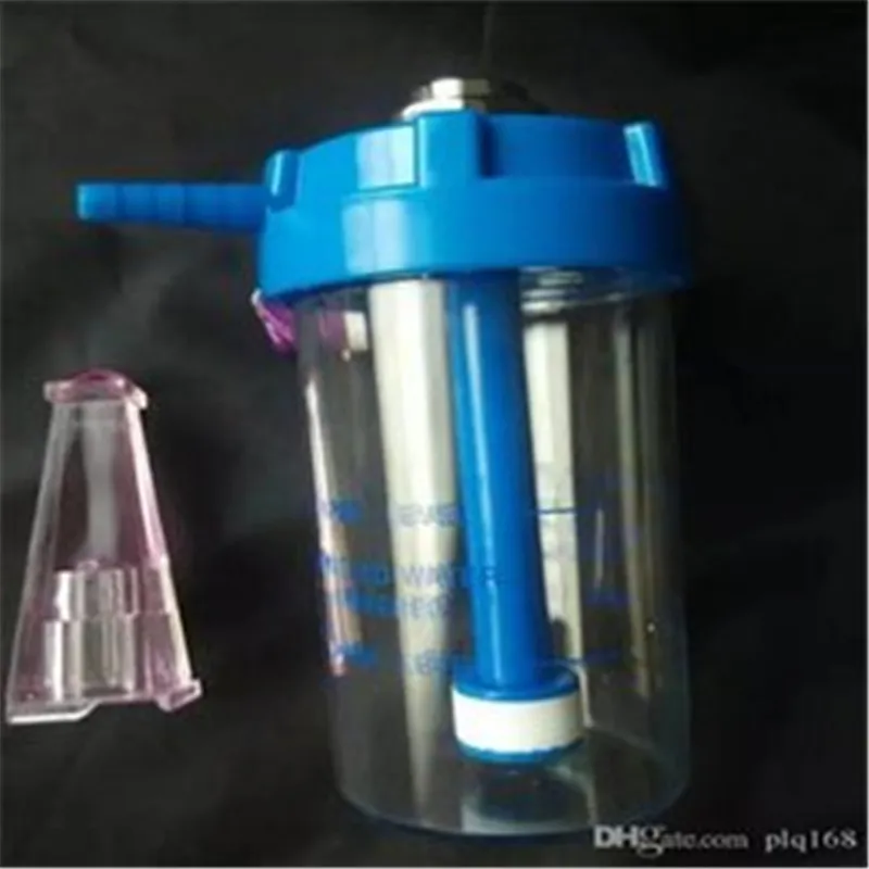 Acrylic Water Tobacco Bottle in Europe and America Bongs Oil Burner Pipes Water Pipes Glass Pipe Oil Rigs Smoking