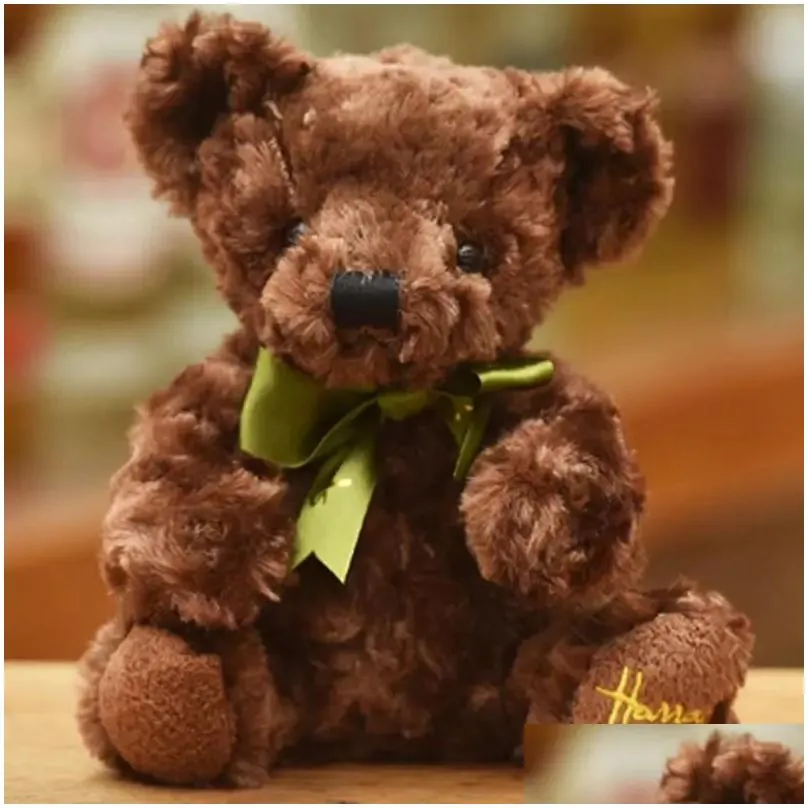 20cm cute bears doll plush toy children soft stuffed animal bear dolls high quality birthday gifts toys