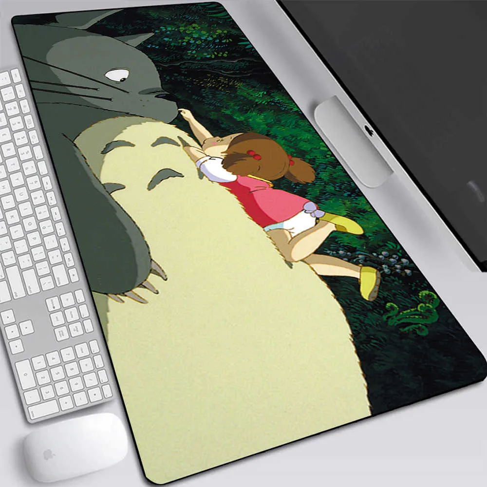 Studio Ghibliリストレスト付きラージゲーミングマウスパッド を