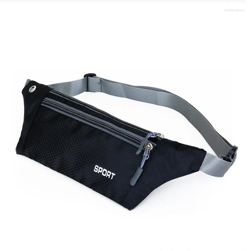 Waist Bags Outdoor Light Sports Bag Oxford Utility Pack Pouch Ride Adjustable Gym Belt Hiking Running Fanny Messenger