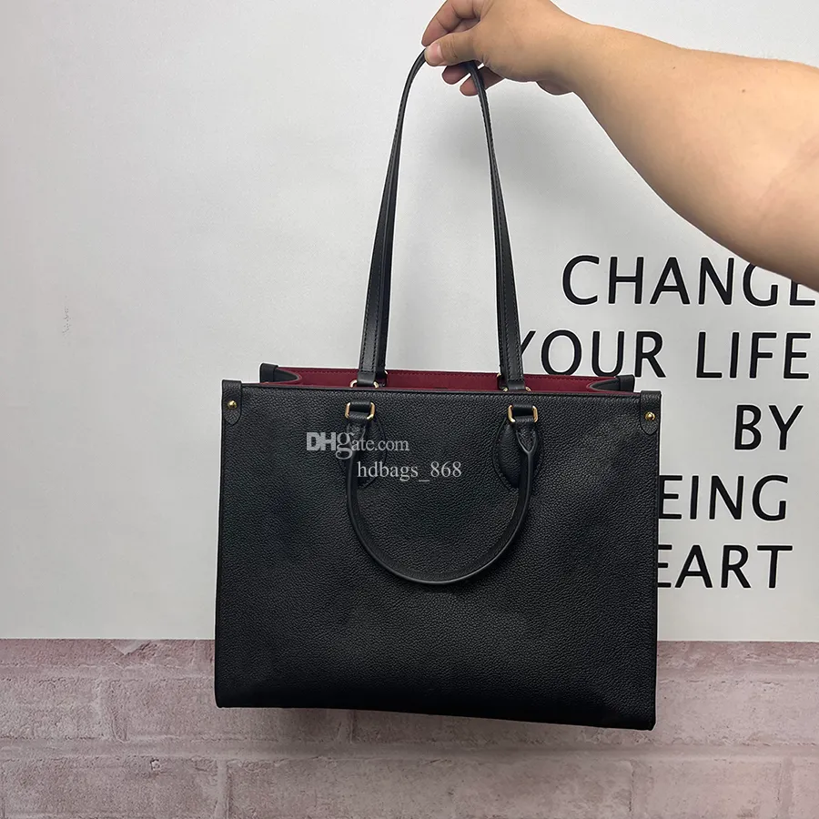 Designer Tote Bags Luxury Shoulder Handbags 35CM 1 1 Quality Genuine Leather Shopping Bag With Box ML005 From 354 21 DHgate