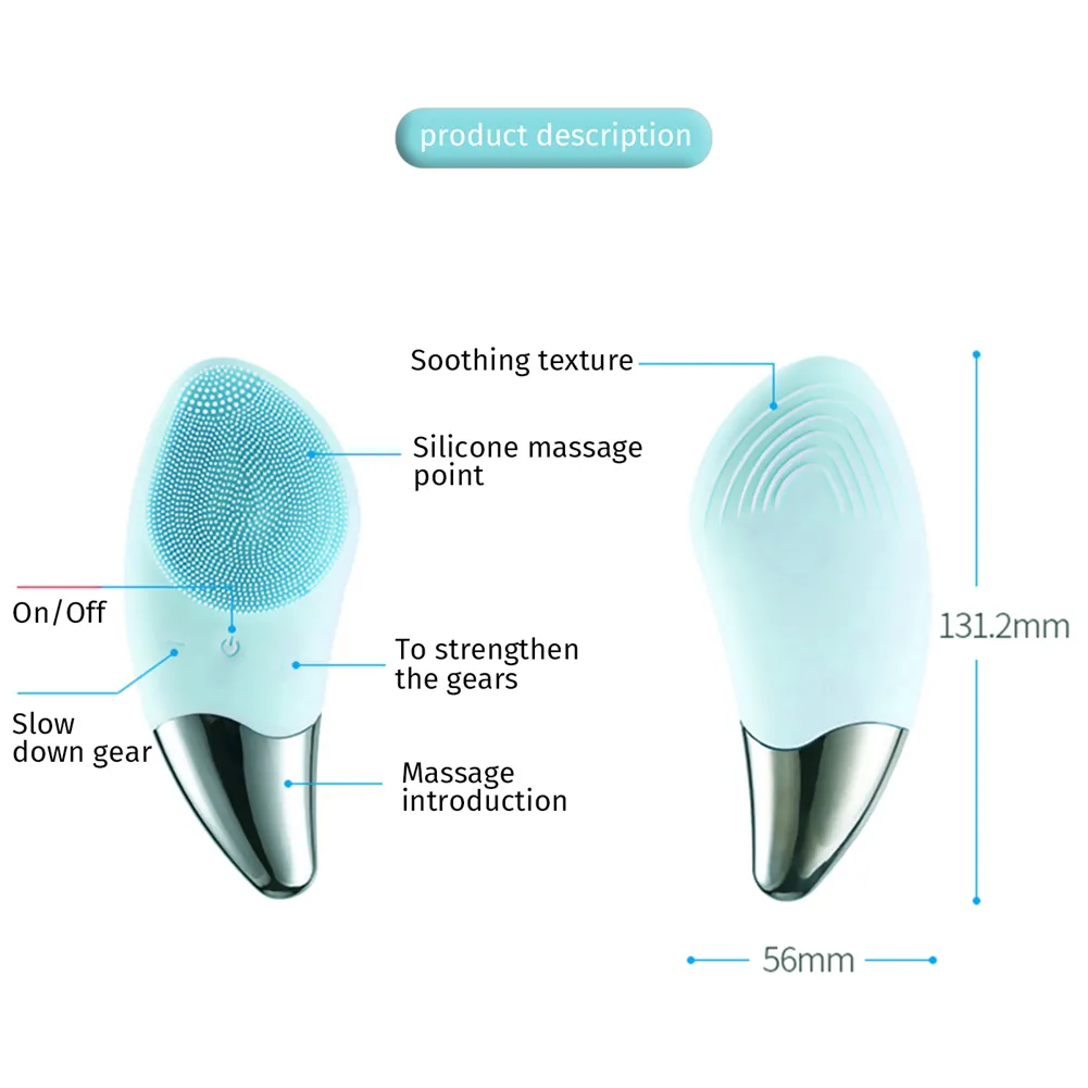 Skin care tool face scrubber cleansing brush exfoliating target cleaner clarisonic USB rechargeable reddit