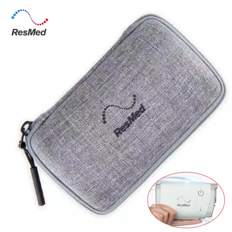 Resmed Orijinal Aimir Mini CPAP Taşınabilir Kutu Çanta 230216 için Uyku Maskeleri Airmini Oto CPAP Seyahat Çantası