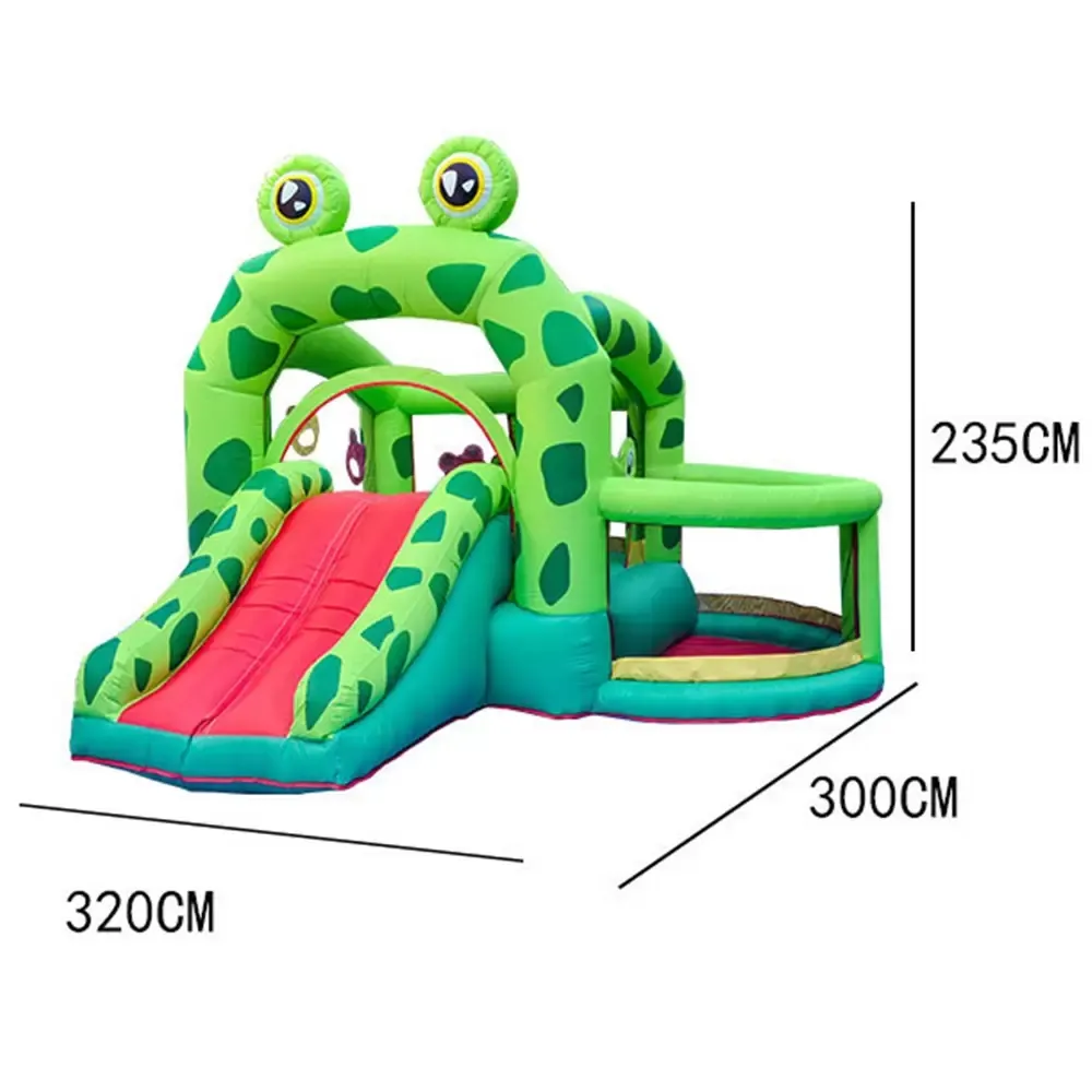 Kids Inflatable Bounce House Oxford Mini Bouncy Castles With Slide Yard Jumper Bouncer Outdoor games Indoor And Blower with blower free ship