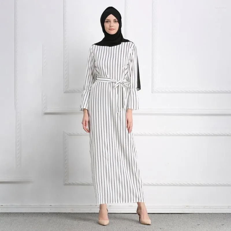 Этническая одежда Abaya Dubai American Stripe Print