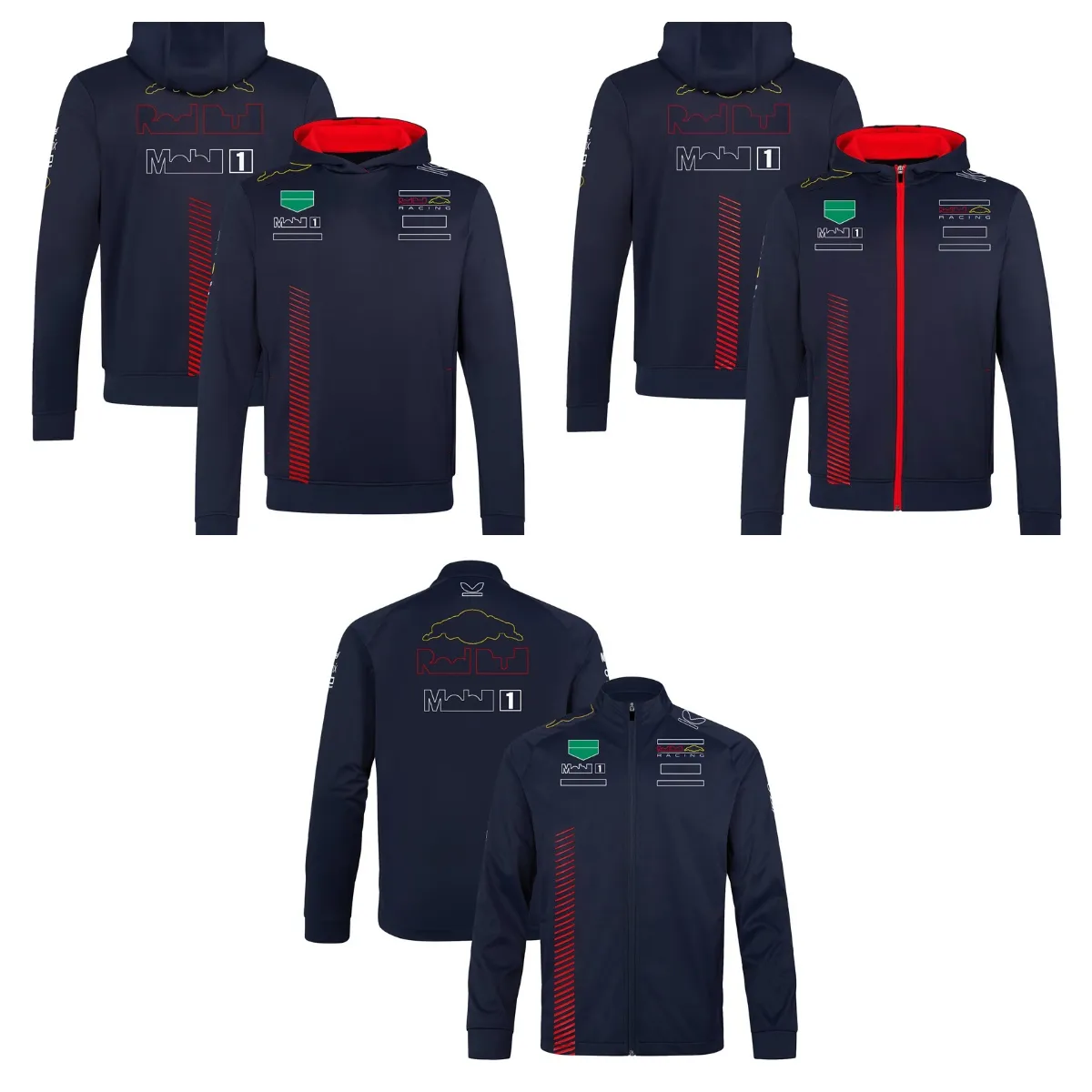 F1 Formula One team uniform 2023 new racing hoodie men's racing jacket