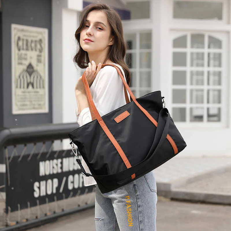 Bolsos grandes de tela mujer sales