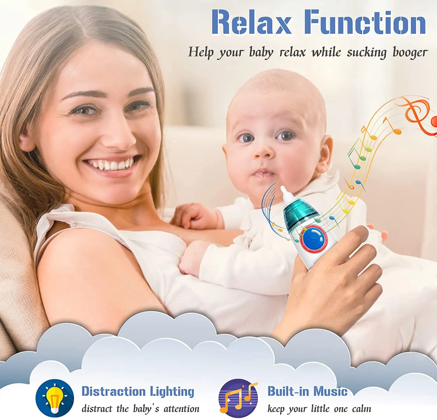 Other Oral Hygiene trending electric aspirator silicone BPA free rhinitis rocket shape baby kids nasal aspirators suction nose dirty tool